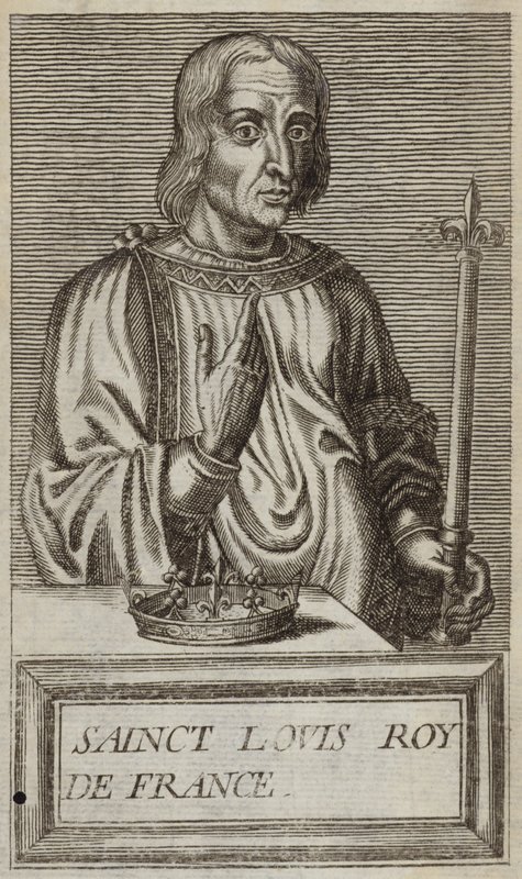 Kong Louis IX af Frankrig af Andre Thevet