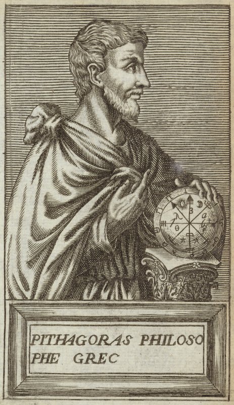 Pythagoras af Samos af Andre Thevet