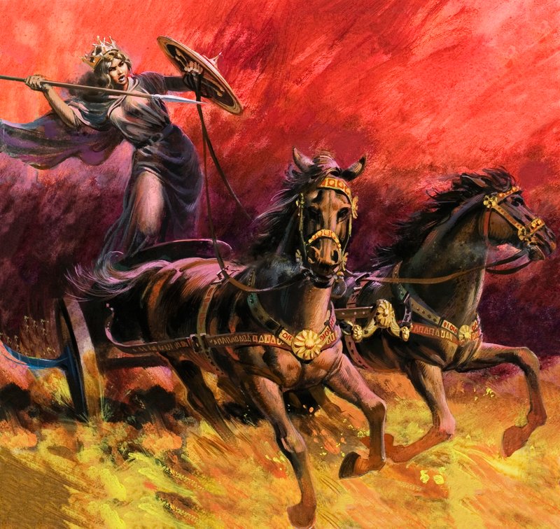 Dronning Boadicea af Andrew Howat