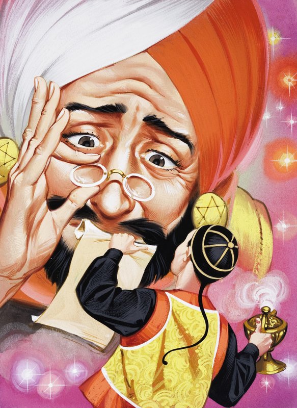 Aladdin og hans vidunderlige lampe af Angus McBride