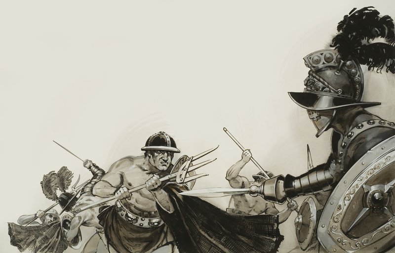 Gladiator-kampe af Angus McBride