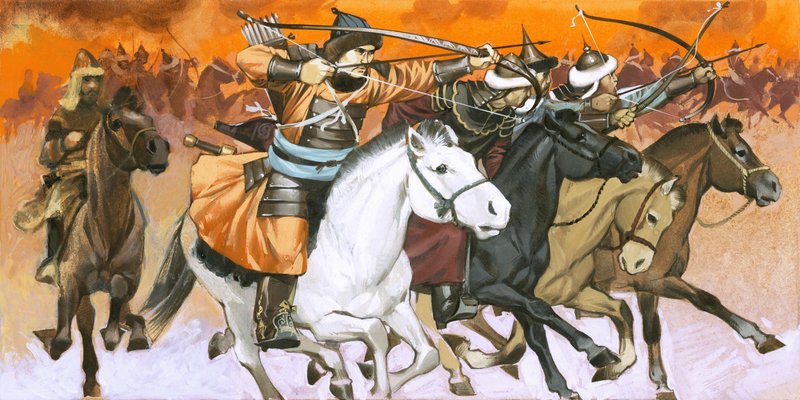 Mongolske ryttere af Angus McBride