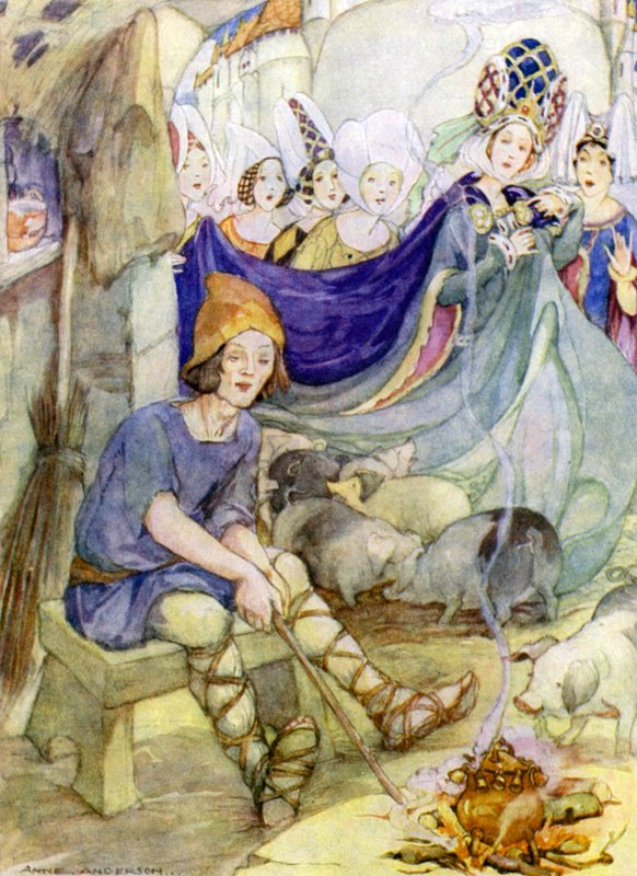 Svinehyrden af Anne after Anderson