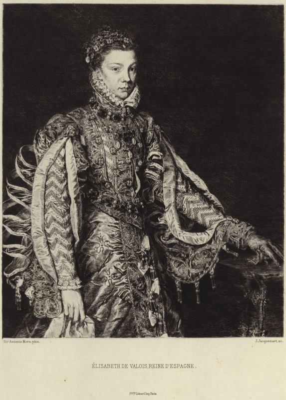 Elisabeth af Frankrig af Anthonis van Dashorst Mor