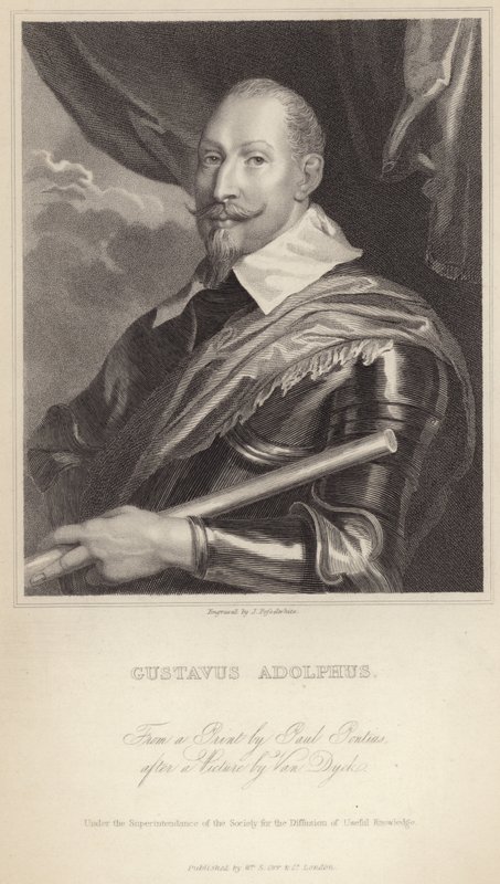 Gustav Adolf II af Sverige af Anthony van Dyck