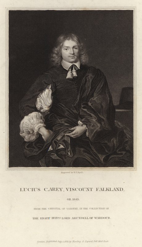 Lucius Carey, Viscount Falkland, født 1643 af Anthony van Dyck