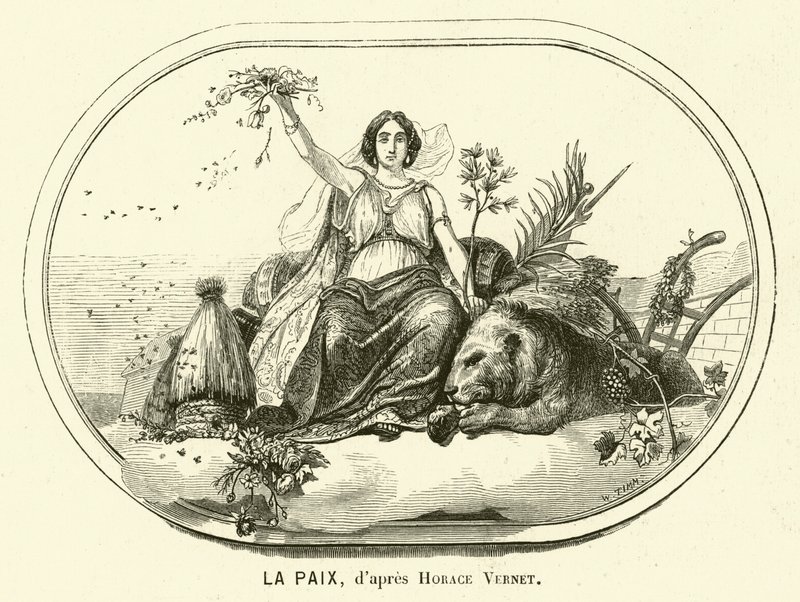 Fred (gravering) af Antoine Charles Horace Vernet