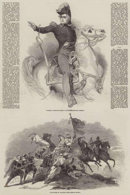 Krigen i Algeriet af Antoine Charles Horace Vernet