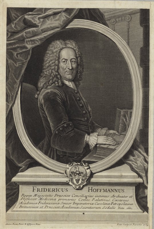 Friedrich Hoffmann af Antoine Pesne