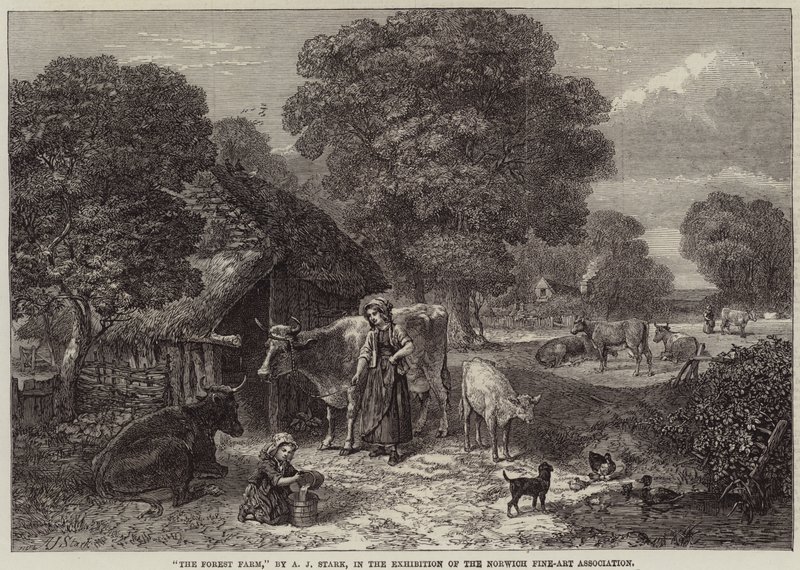 Skovgården af Arthur J. Stark