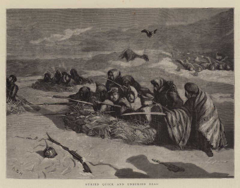 Begravet hurtig og ubegravet død af Arthur Boyd Houghton