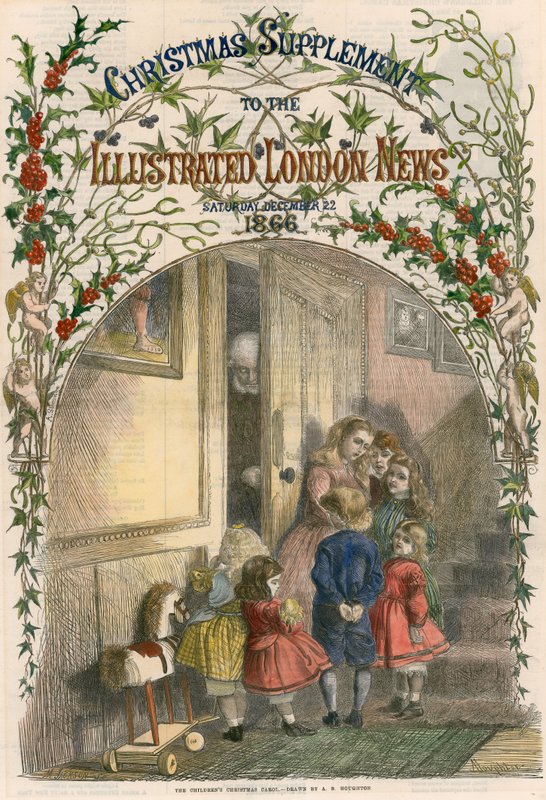 Børnenes julesang af Arthur Boyd Houghton