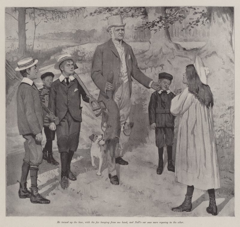 Hunting the Fox, af E Nesbit af Arthur Herbert Buckland