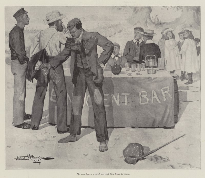 The Benevolent Bar, af E Nesbit af Arthur Herbert Buckland