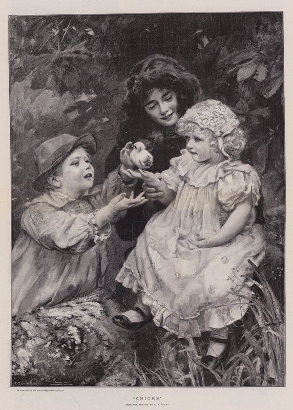 Kyllinger (gravering) af Arthur John Elsley