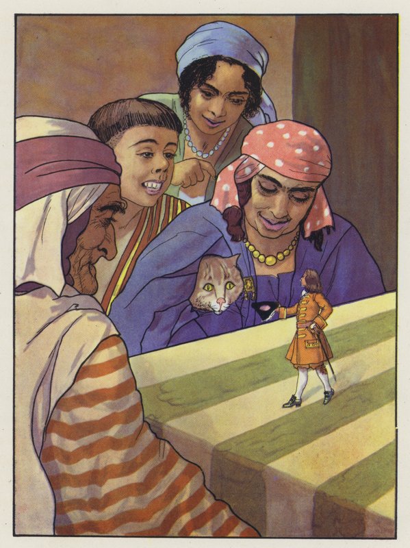 Illustration til Gullivers Travels af Jonathan Swift af Artus Scheiner