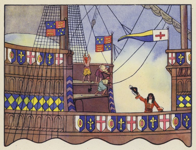 Illustration til Gullivers Travels af Jonathan Swift af Artus Scheiner