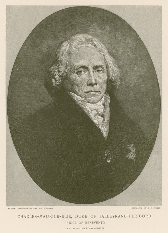 Charles Maurice de Talleyrand-Perigord af Ary Scheffer