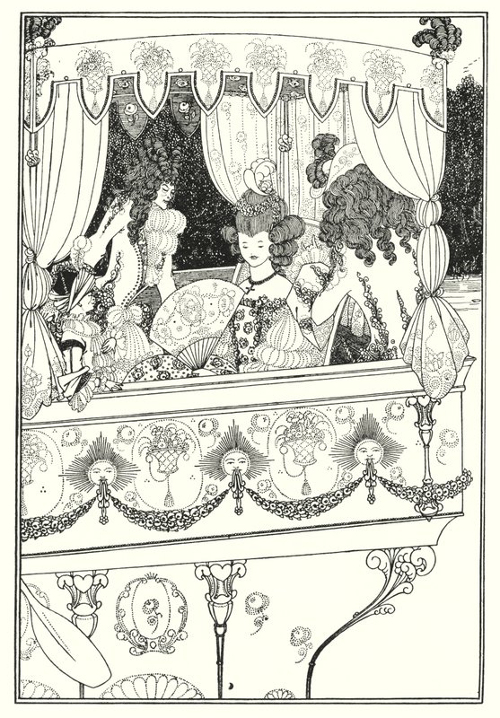 Prammen af Aubrey Beardsley