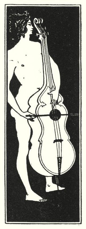 Titelblads ornament (gravering) af Aubrey (after) Beardsley