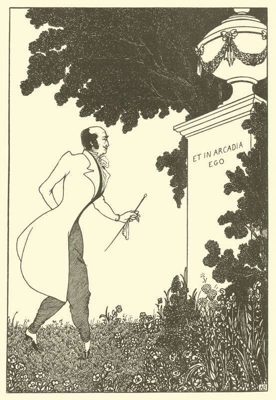 Og i Arcadia er jeg af Aubrey Beardsley