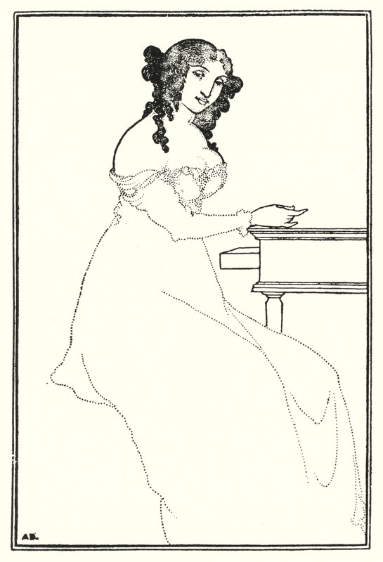 Frontispice af Aubrey Beardsley