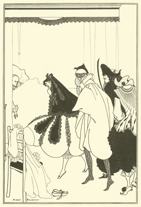 Pjerrots død af Aubrey Beardsley