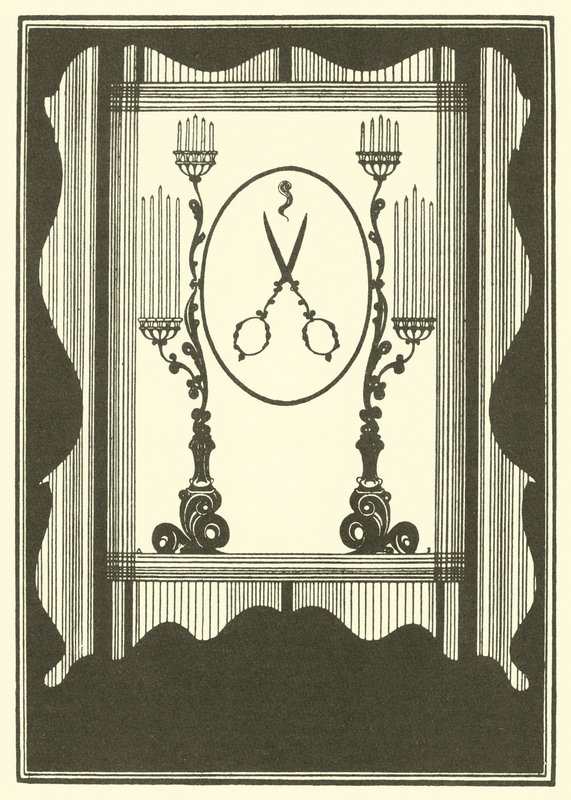 Låsens voldtægt af Aubrey Beardsley