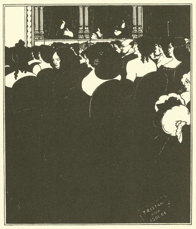 Wagneritterne af Aubrey Beardsley