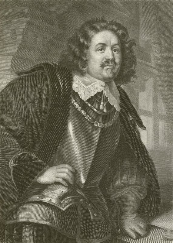 Octavio Piccolomini (gravering) af August Friedrich Pecht