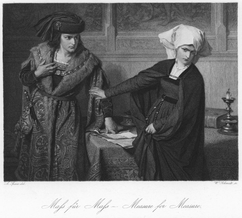 Scene fra Mål for Mål af August Spiess