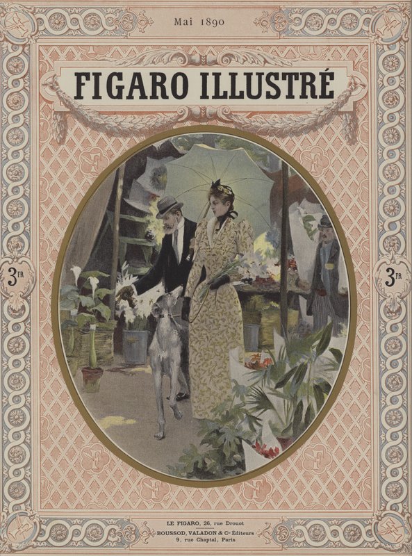 maj blomster af Auguste Francois Gorguet