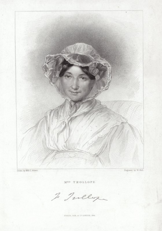 Fru Trollope af Auguste Hervieu
