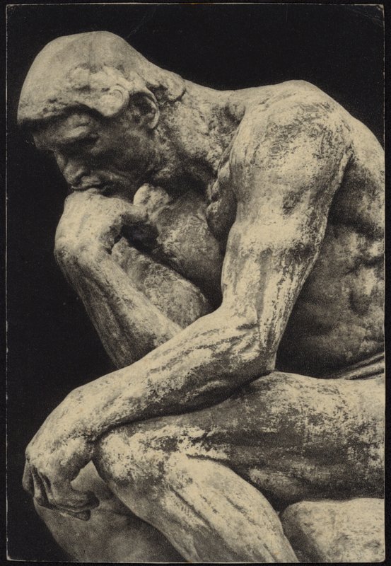 Tænkeren af Auguste Rodin