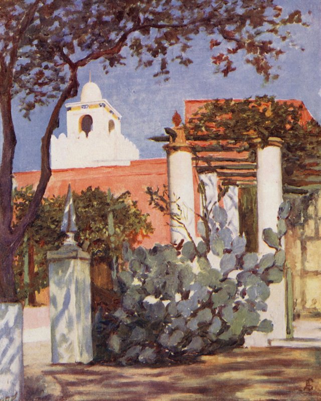 Villa Dubuffe (farvelitografi) af Augustine Fitzgerald