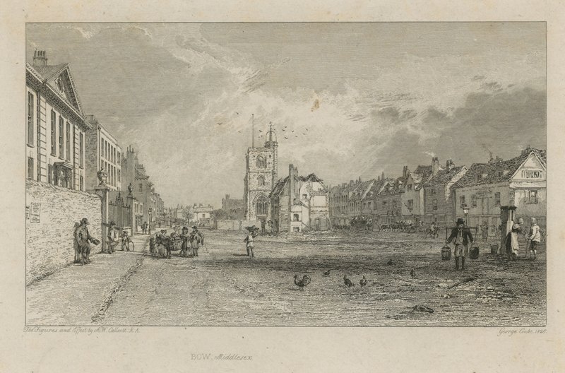 Generelt billede af Bow af Augustus Wall Callcott