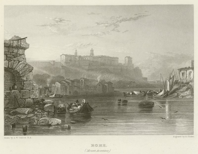 Rom, Mount Aventine af Augustus Wall Callcott