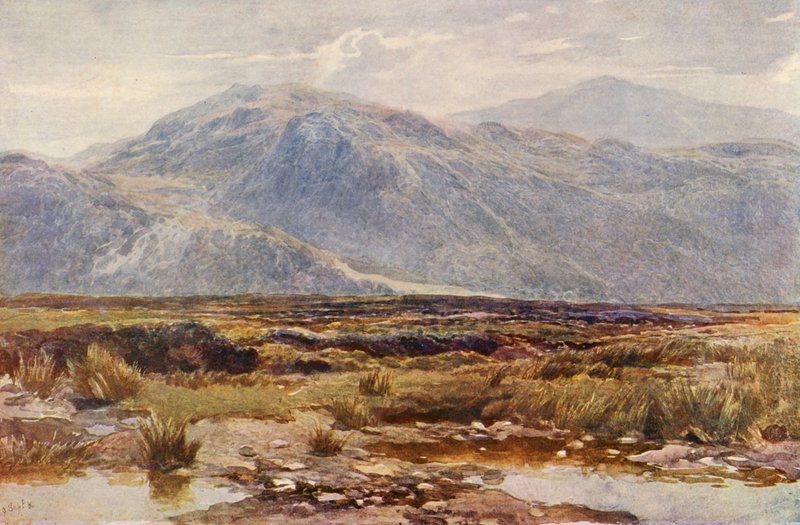 Cader Idris (farvelitografi) af Augustus Watford Weedon