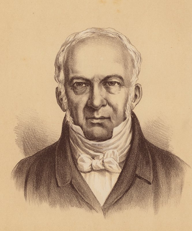 William Cox, Esquire (farvelitografi) af Australian School