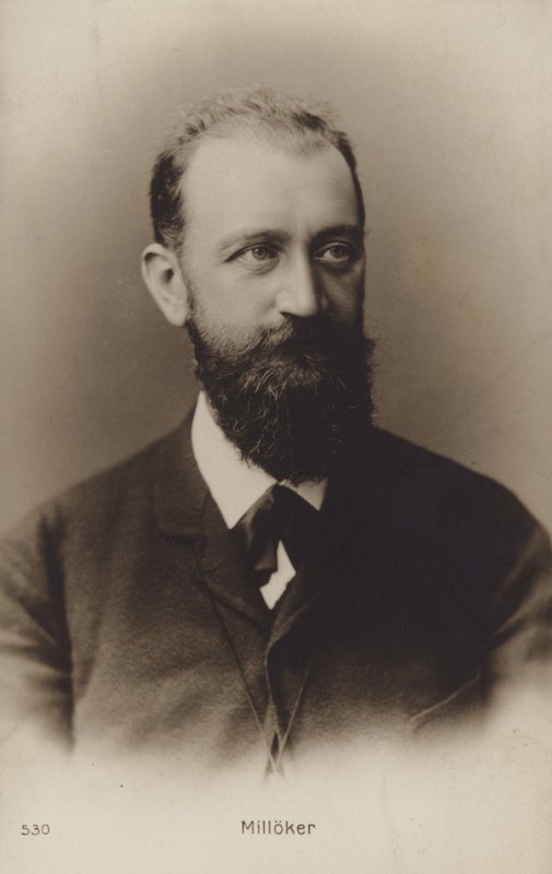 Portræt af Carl Millocker af Austrian Photographer