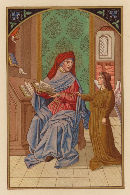 Matthaeus, Evang (chromolith) af Austrian School