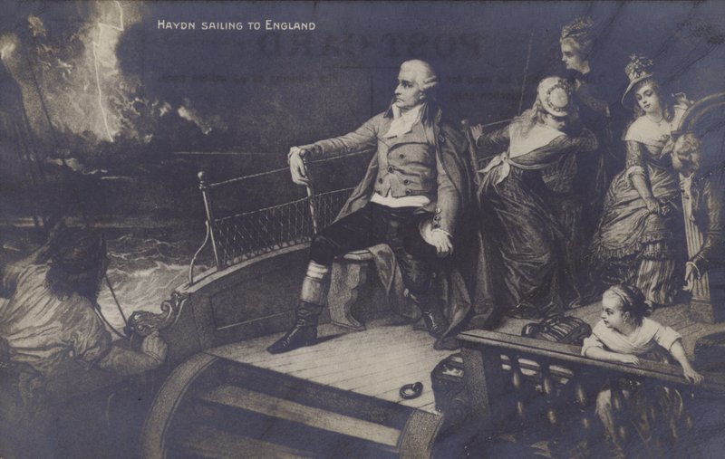 Portræt af Joseph Haydn af Austrian School