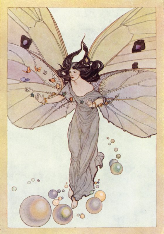 John Keats: To Fancy (farve litho) af Averil Mary Burleigh