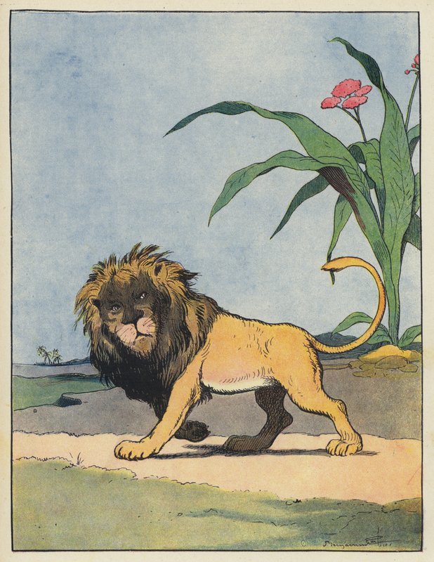 Løve af Benjamin Rabier