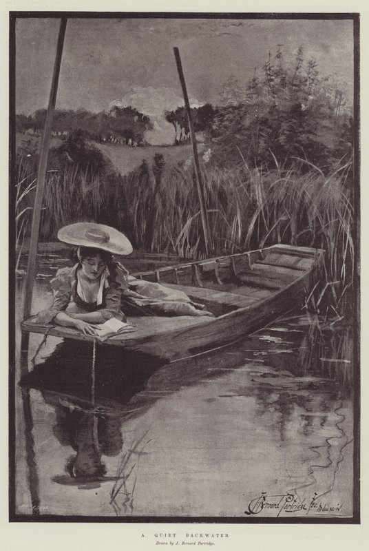 Et stille dødvande af Bernard Partridge