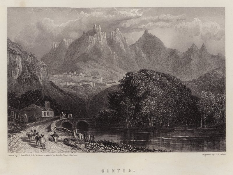 Cintra (farve litho) af C. (after) Stanfield