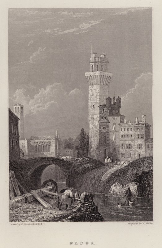 Padua (farve litho) af C. (after) Stanfield