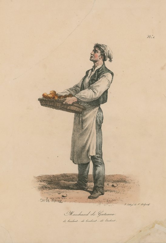 Kage sælger af Carle Vernet