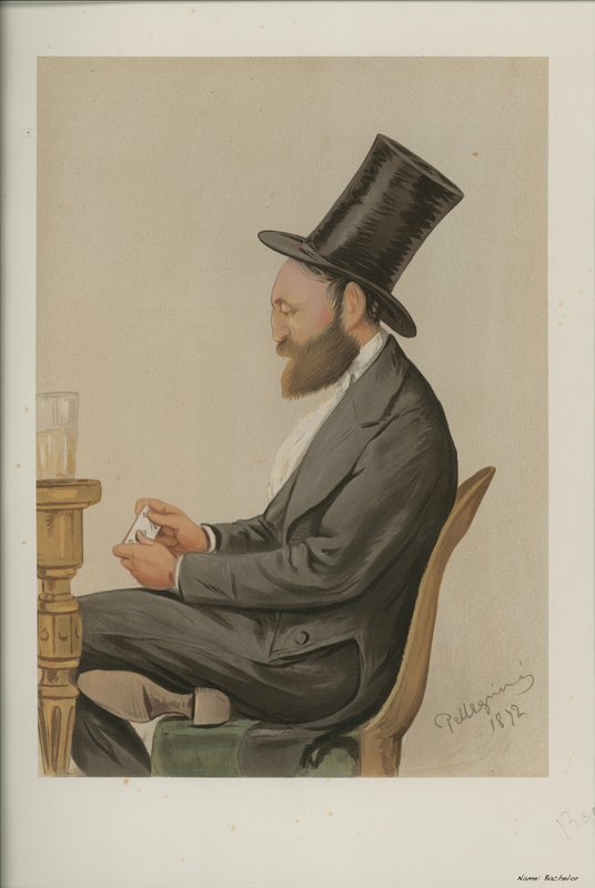 Ungkarl af Carlo Pellegrini