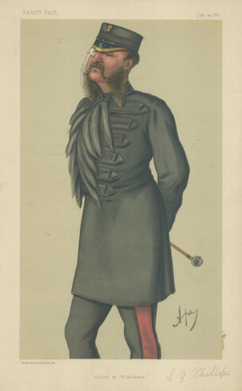Oberst Lewis Guy Phillips, Grenadier Guards af Carlo Pellegrini
